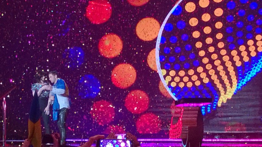 Zmagovalca lanske in letošnje Evrovizije (foto: David Sopotnik)